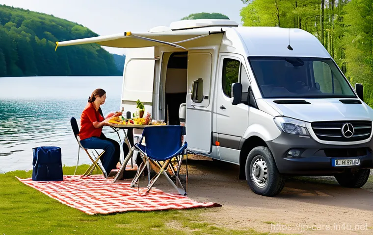 특수 차량의 장기 렌탈 서비스 - **Prompt:** A split image or diptych showing a stark contrast between two scenarios. On the left, a ...